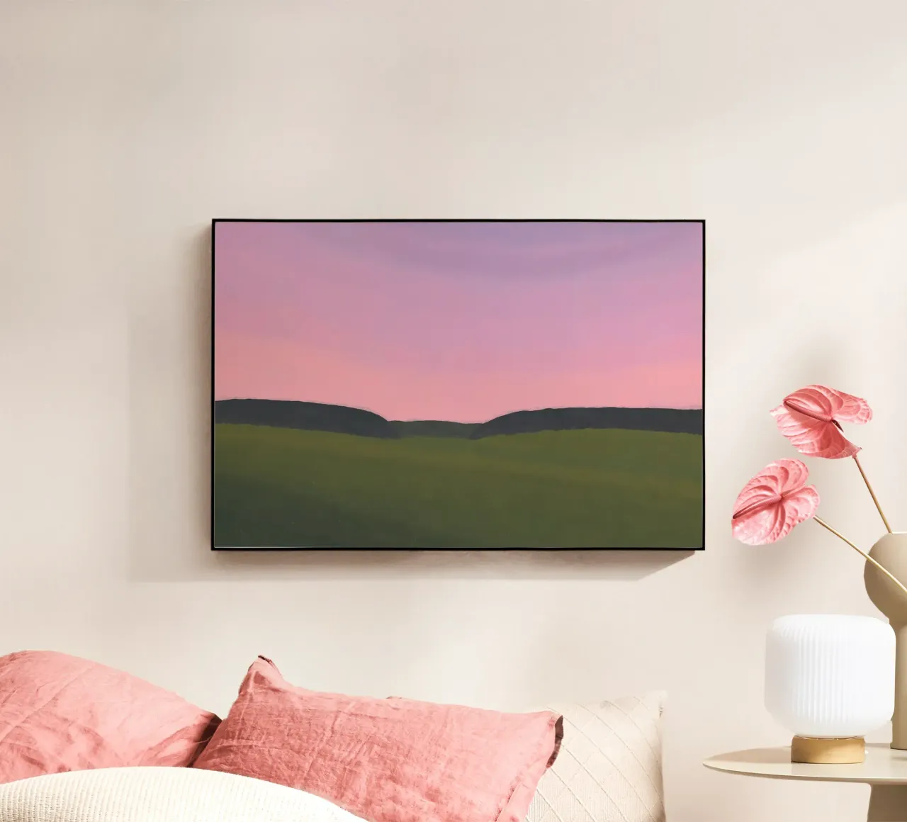 Purple Spring Sunset plexiglass da Bytenar