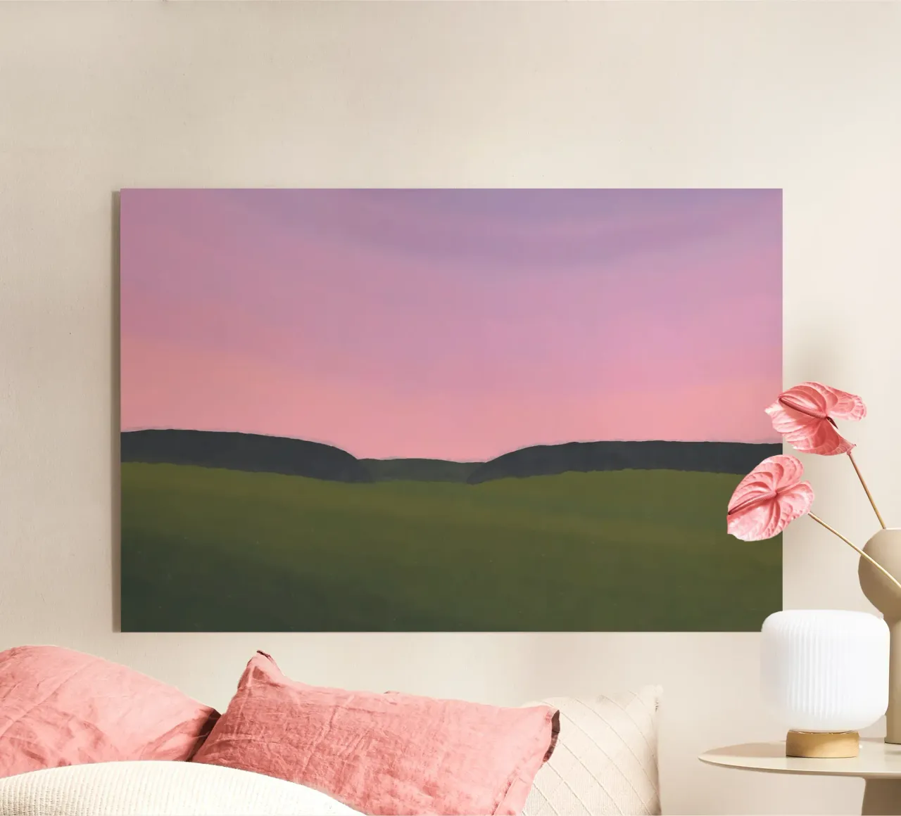 Purple Spring Sunset plexiglass da Bytenar