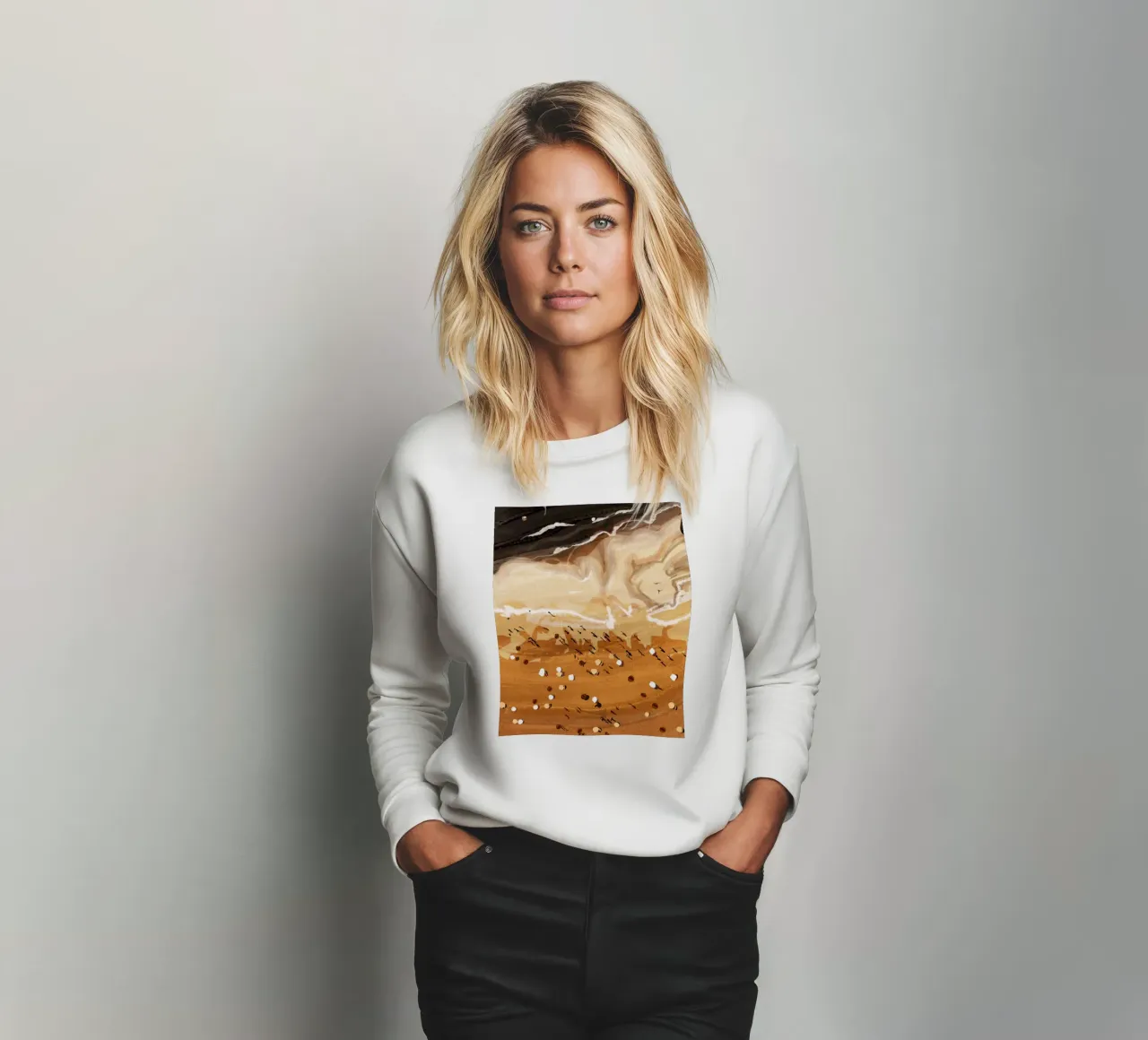 Spiaggia del caffè felpa da 83oranges