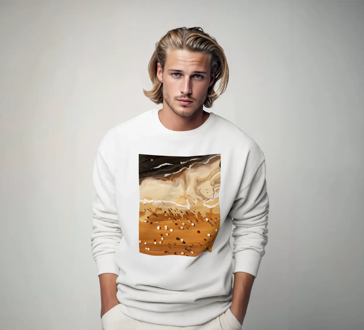 Spiaggia del caffè felpa da 83oranges