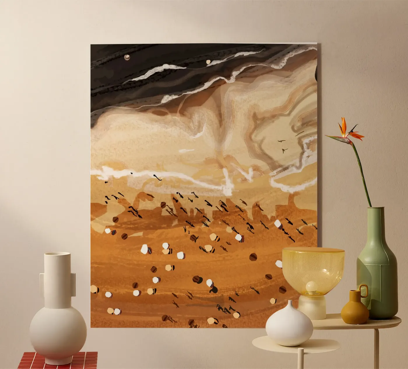 Coffee Beach plexiglass da 83oranges.com