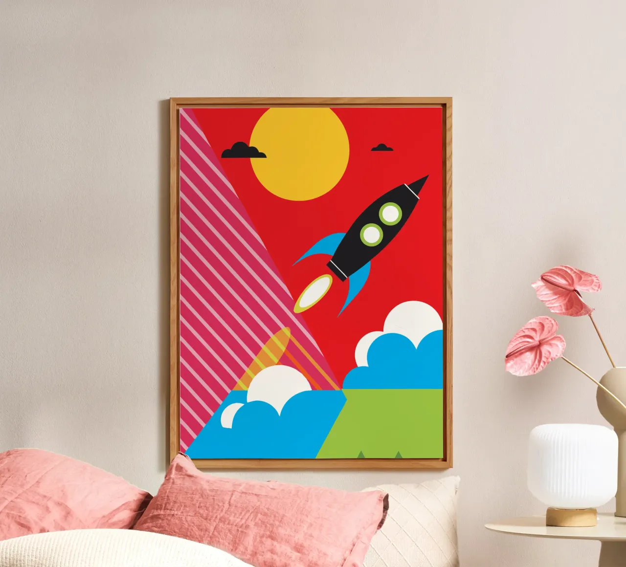 Flying Rocket forex plate by LOOK DIFFERENT