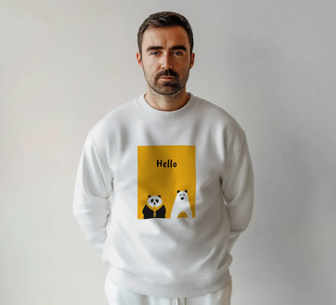 Panda e orso felpa da LOOK DIFFERENT