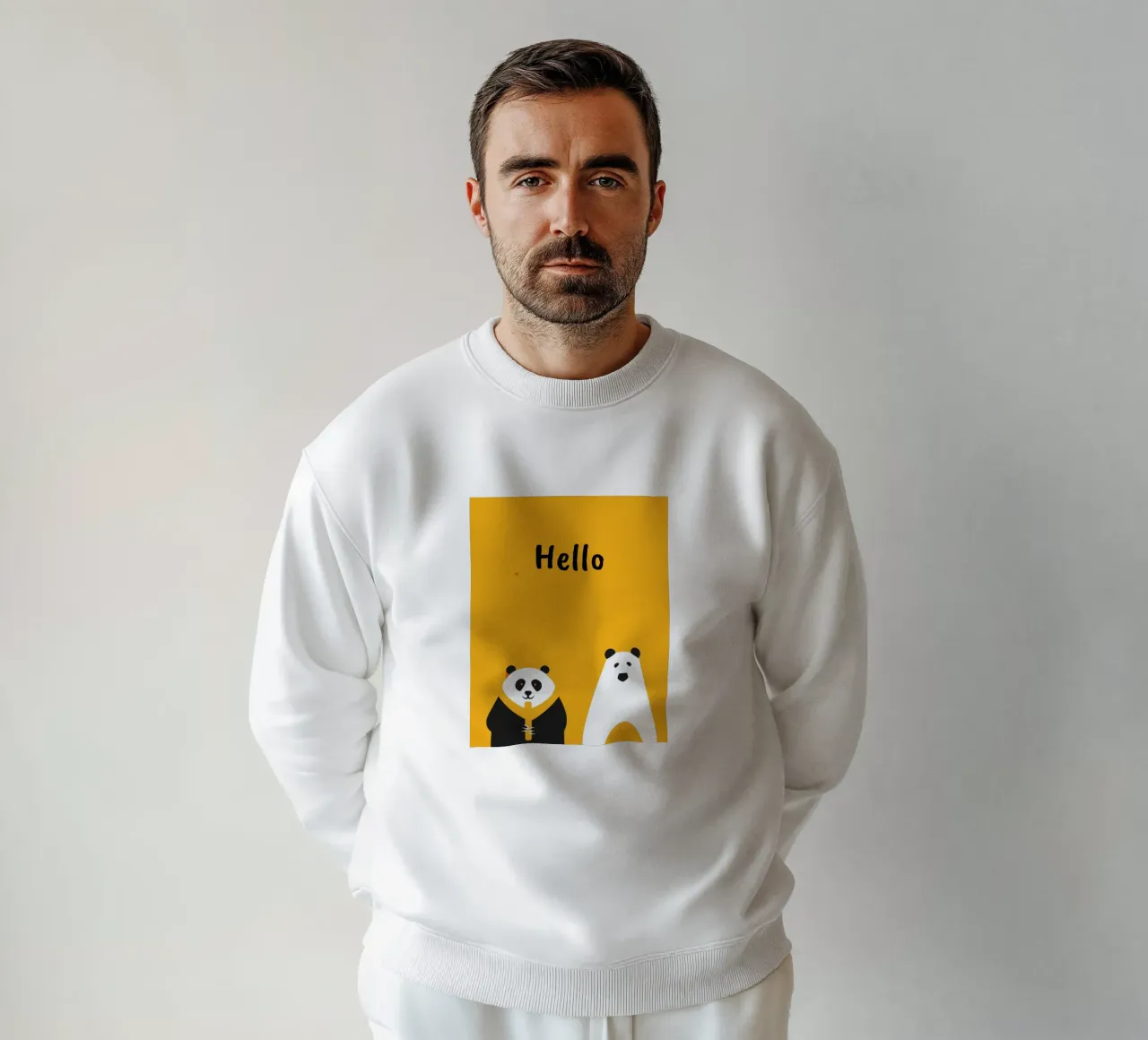 Panda e orso felpa da LOOK DIFFERENT