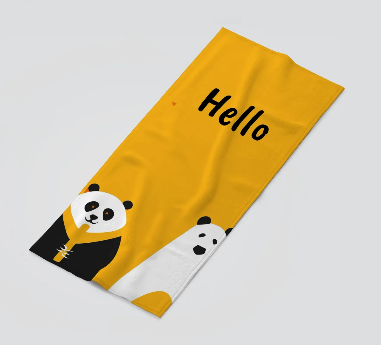 Panda e orso telo mare da LOOK DIFFERENT