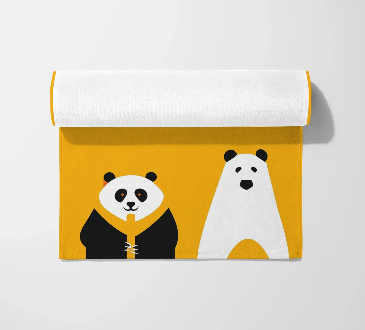 Panda e orso telo mare da LOOK DIFFERENT