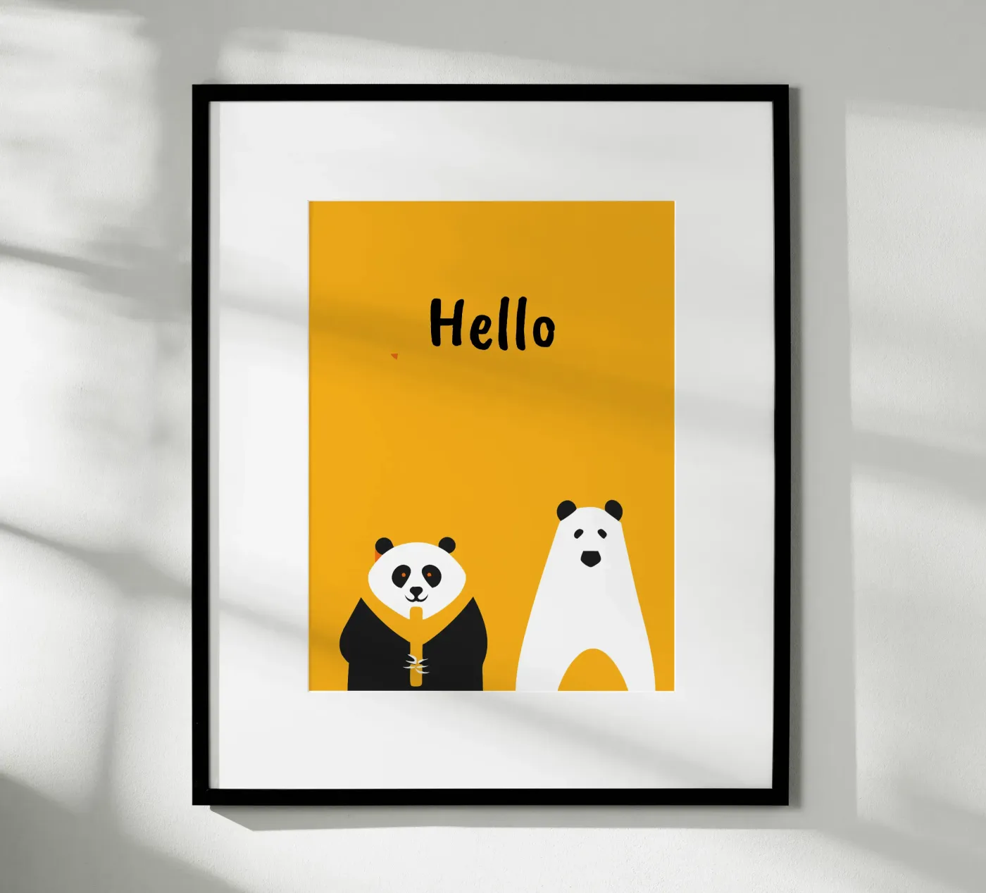 Panda e orso poster da LOOK DIFFERENT