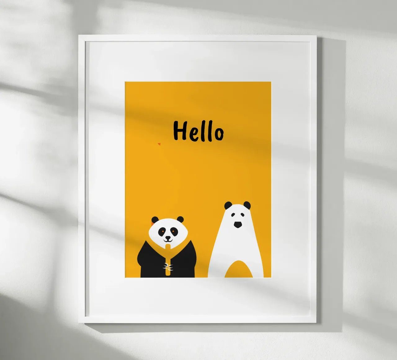 Panda e orso poster da LOOK DIFFERENT