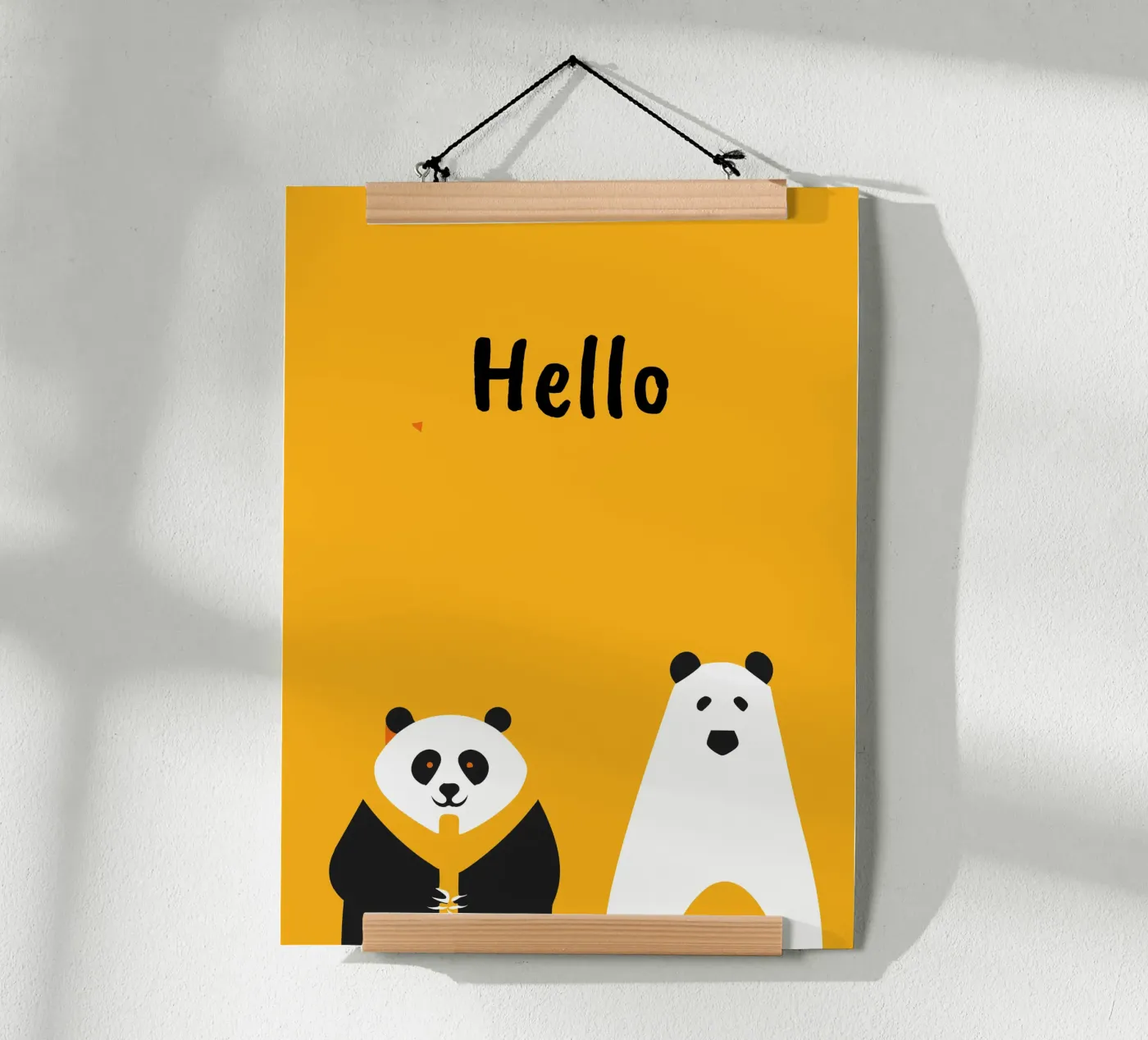 Panda e orso poster da LOOK DIFFERENT