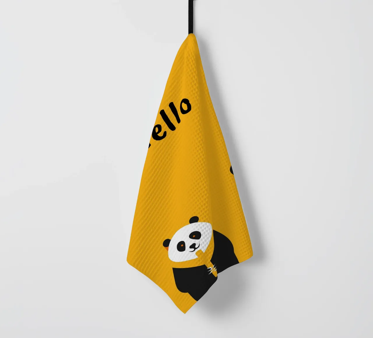 Panda e orso canovaccio da cucina da LOOK DIFFERENT