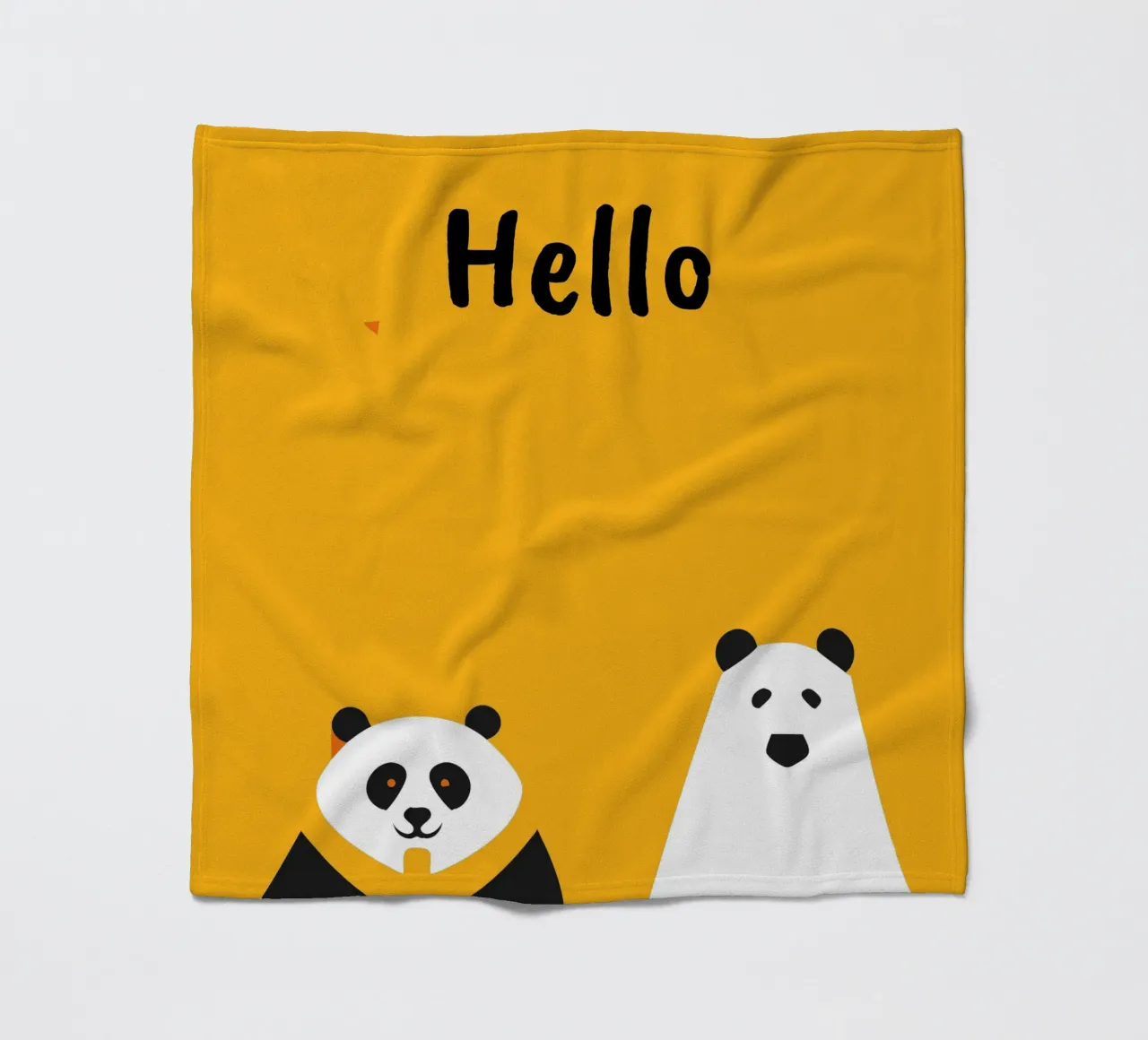 Panda e orso coperta in pile da LOOK DIFFERENT