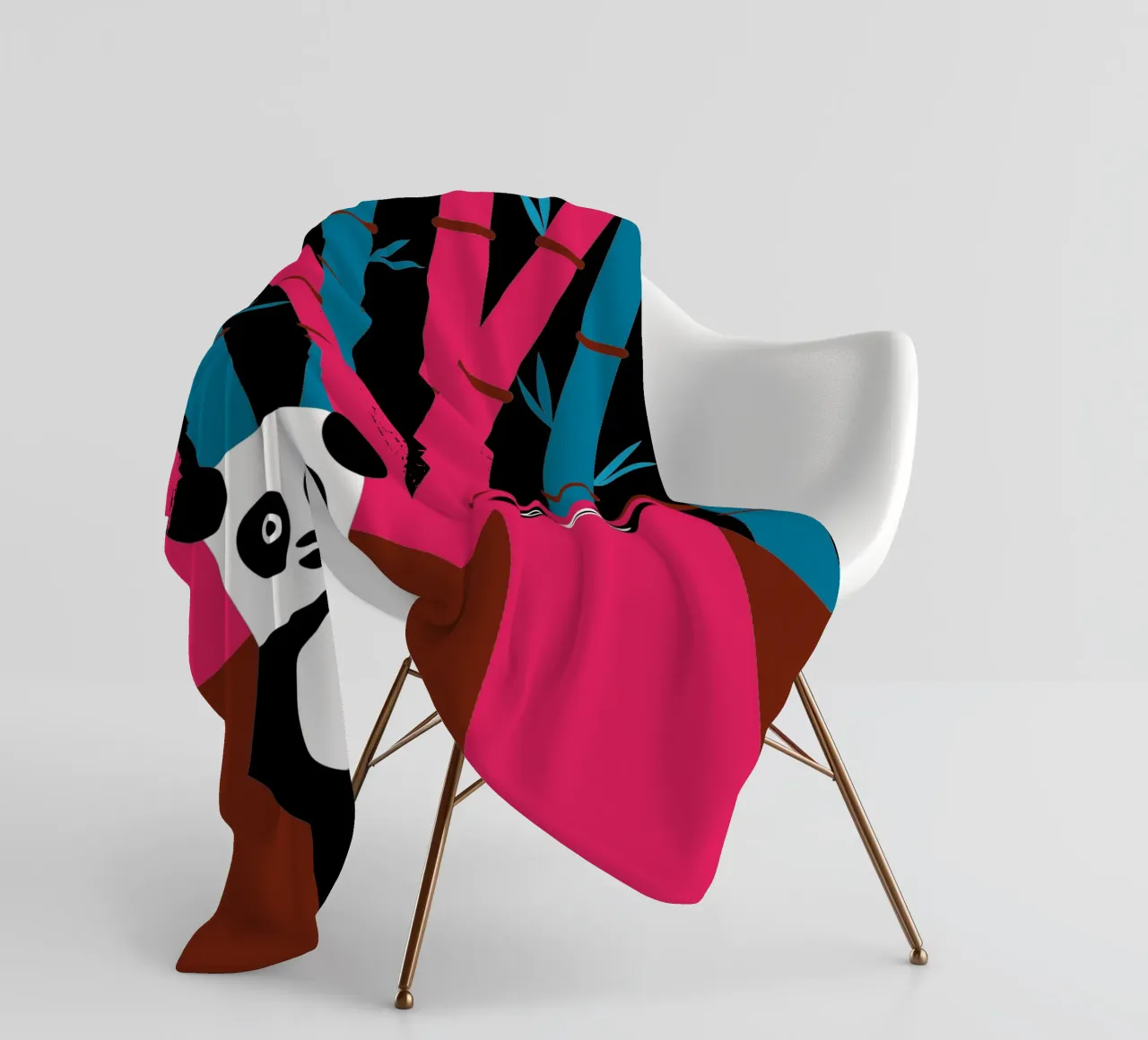 Panda e orso coperta in pile da LOOK DIFFERENT
