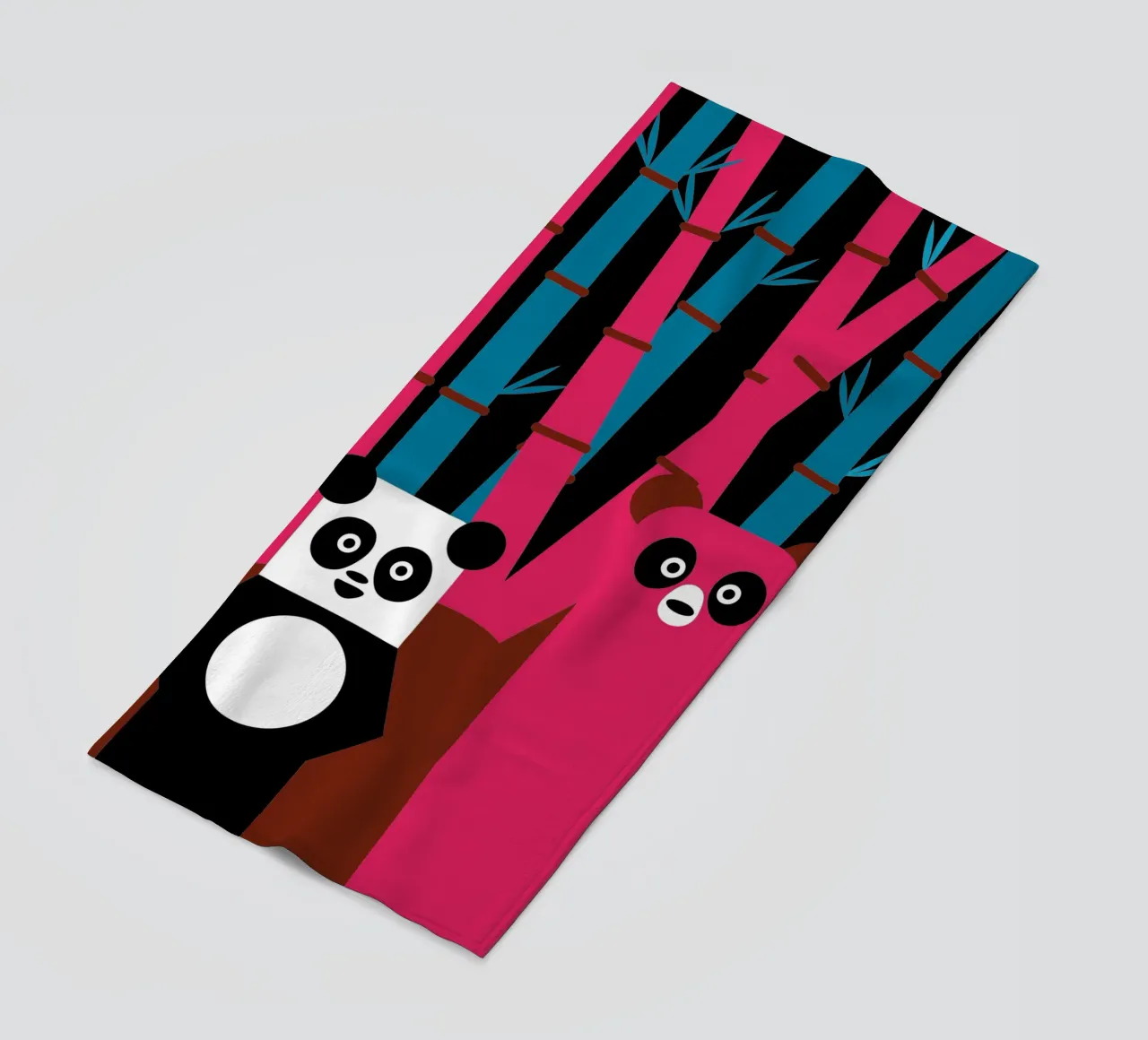 Panda e orso telo mare da LOOK DIFFERENT