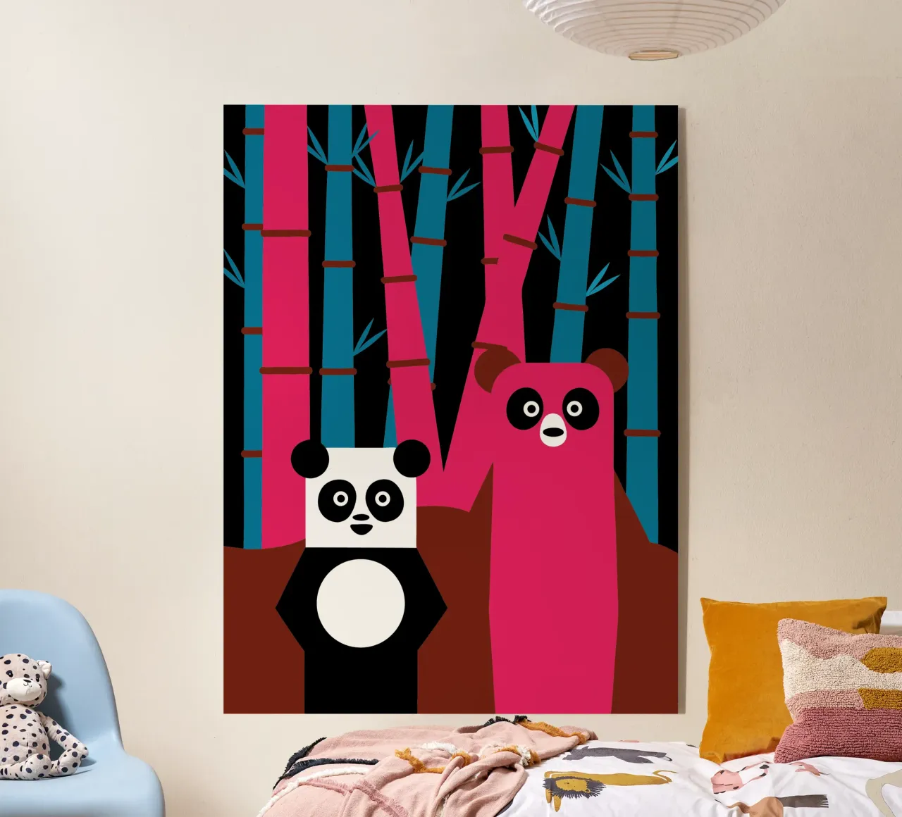 Panda e orso plexiglass da LOOK DIFFERENT