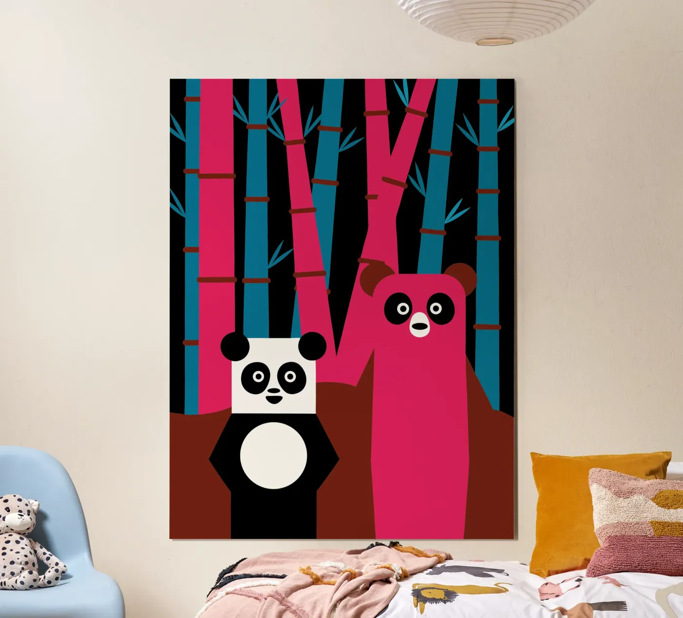 Panda e orso poster da LOOK DIFFERENT
