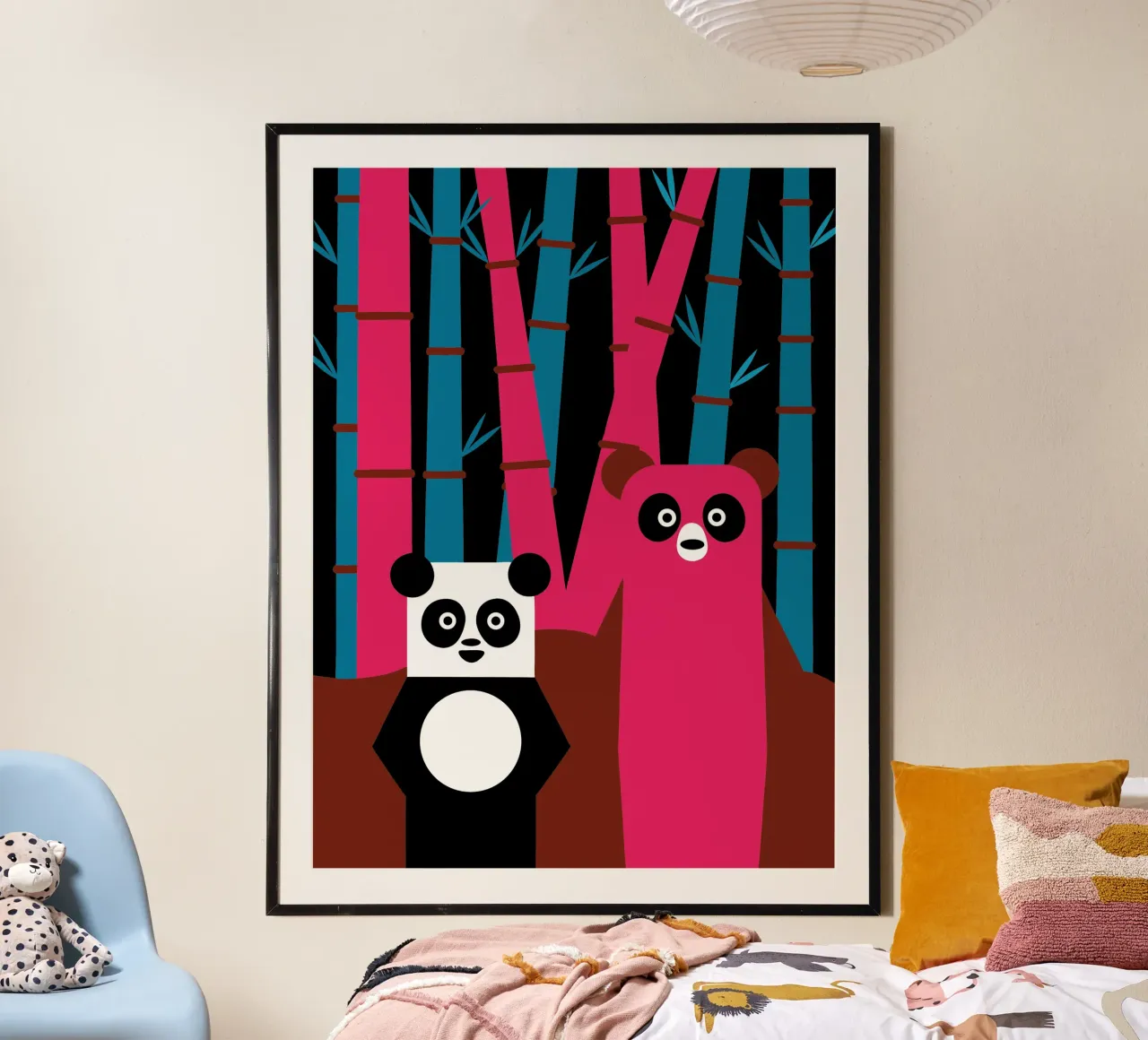 Panda e orso poster da LOOK DIFFERENT