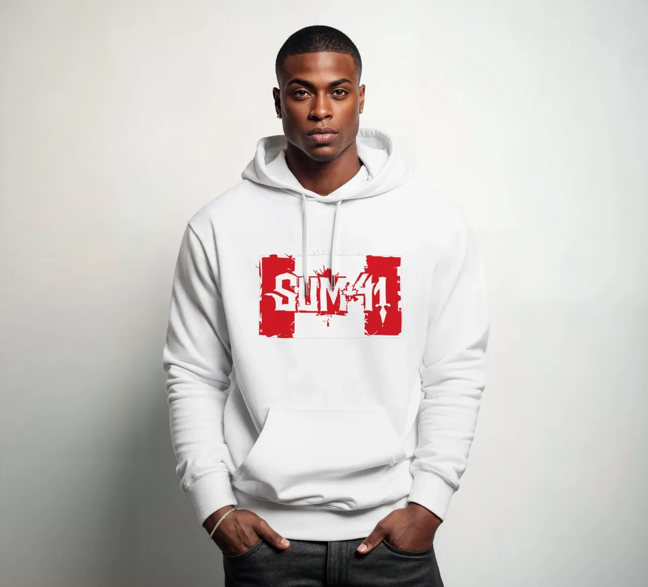 Sum 41 2022 Maple Leaf Itin felpa con cappuccio da lindacleveland