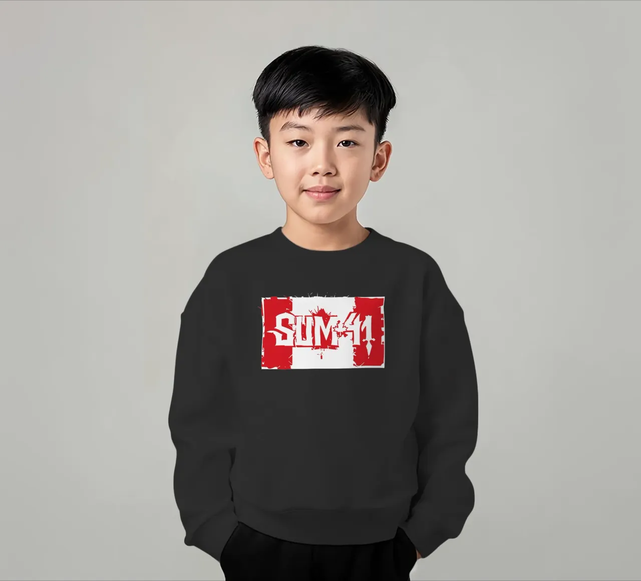 Sum 41 2022 Maple Leaf Itin felpa bambino da lindacleveland