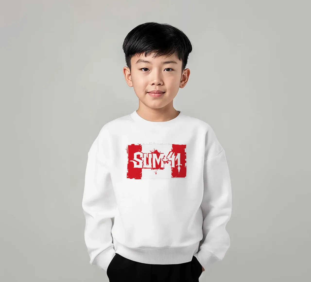 Sum 41 2022 Maple Leaf Itin felpa bambino da lindacleveland