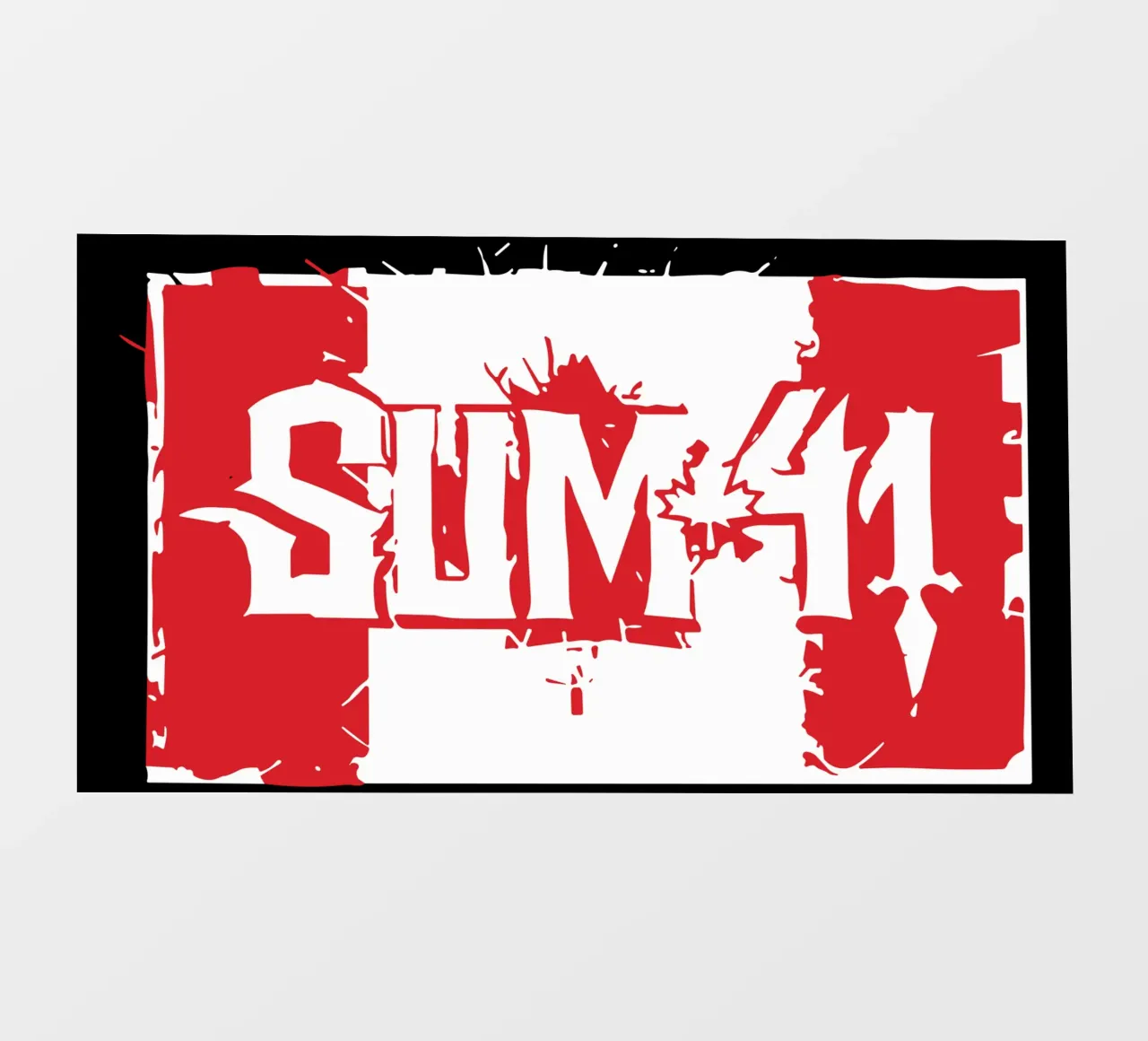 Sum 41 2022 Maple Leaf Itin telo in pvc da lindacleveland
