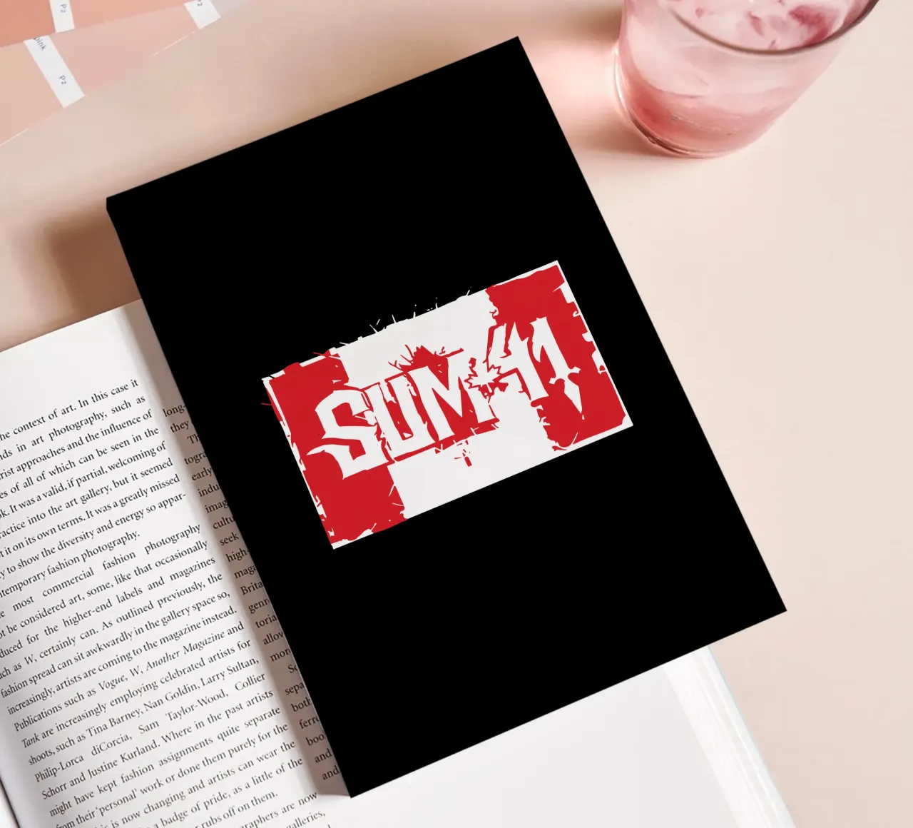 Sum 41 2022 Maple Leaf Itin notitieboek van lindacleveland