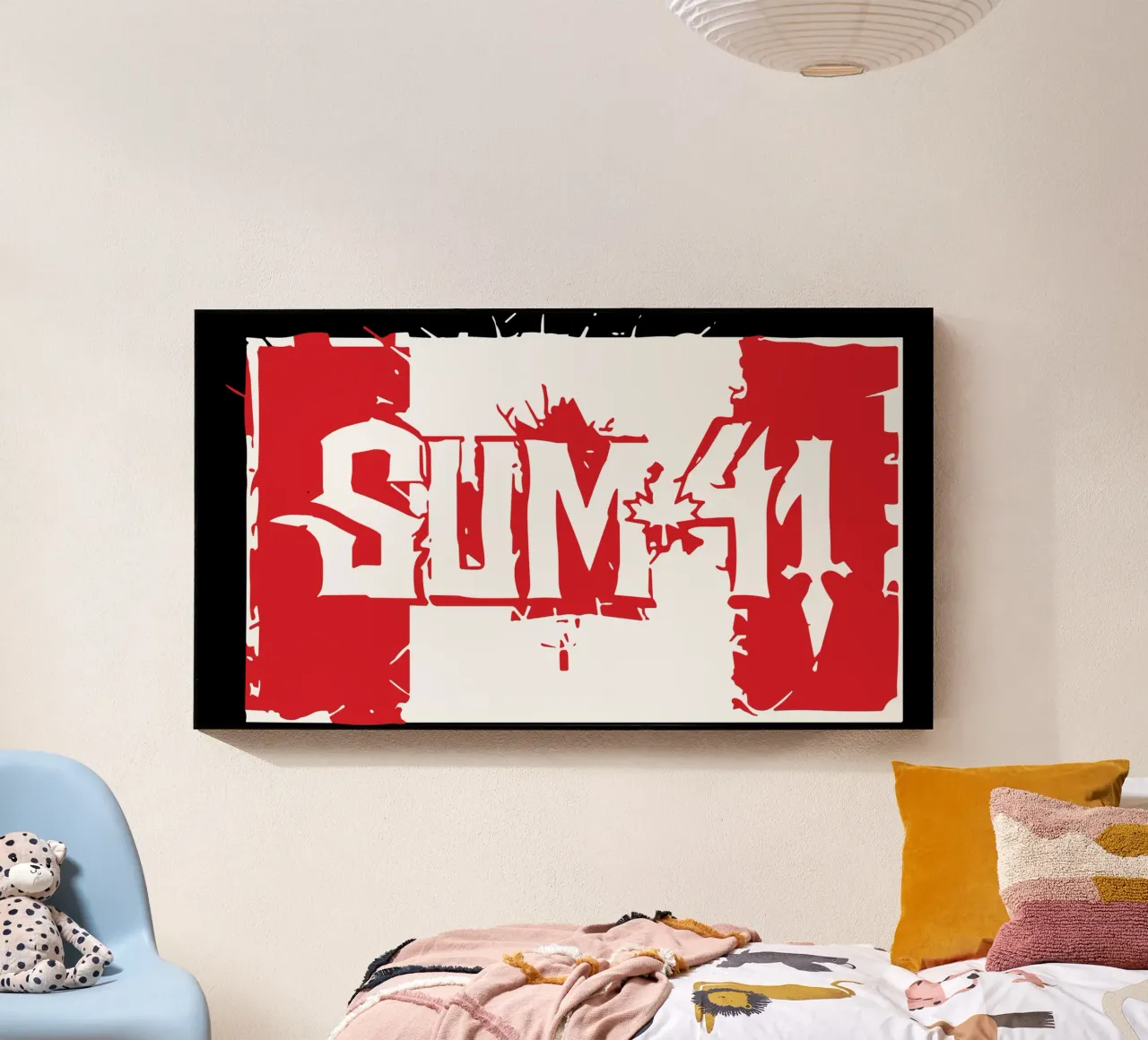 Sum 41 2022 Maple Leaf Itin plexiglass da lindacleveland