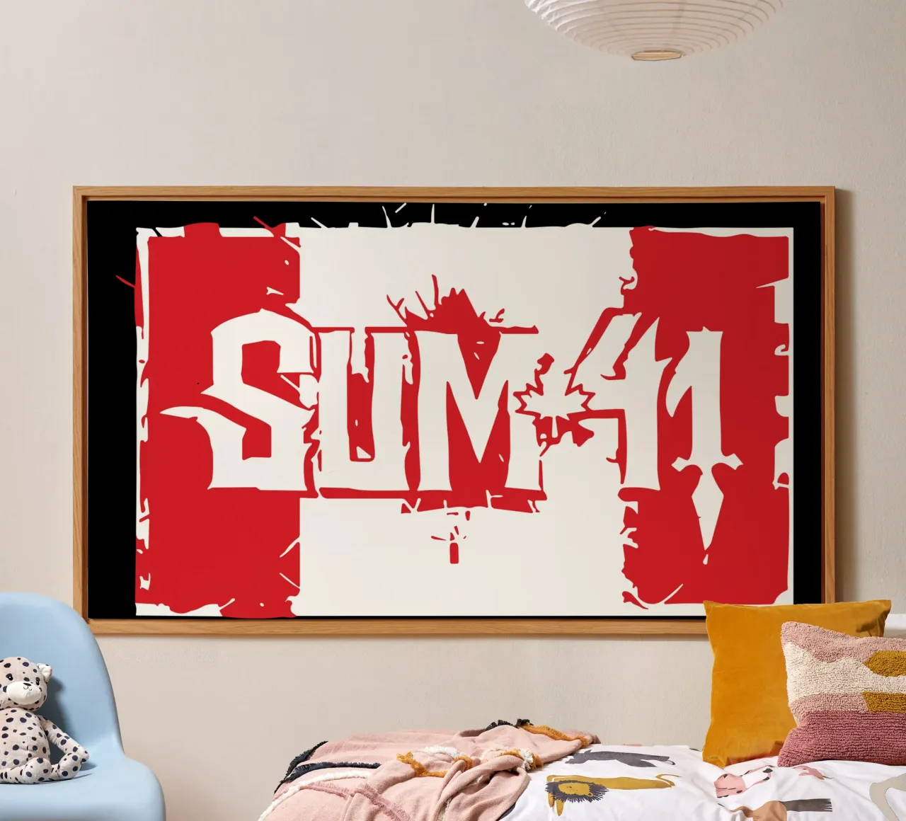 Sum 41 2022 Maple Leaf Itin alluminio dibond da lindacleveland