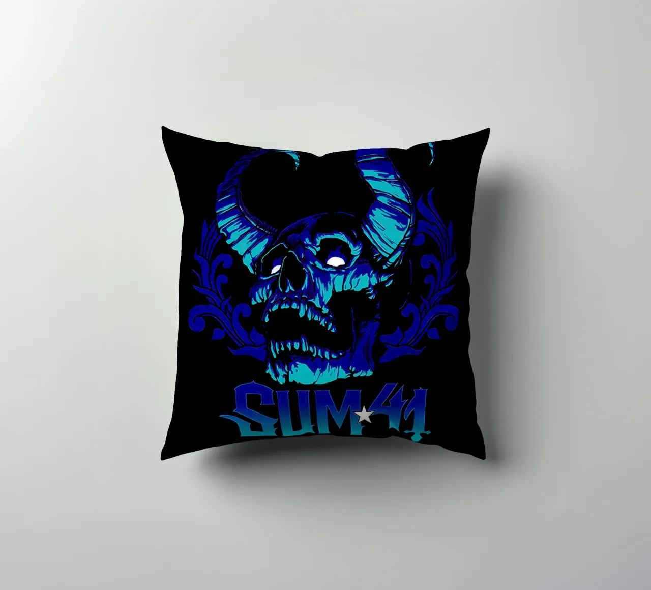 Sum 41 Blue Itin cuscino da lindacleveland