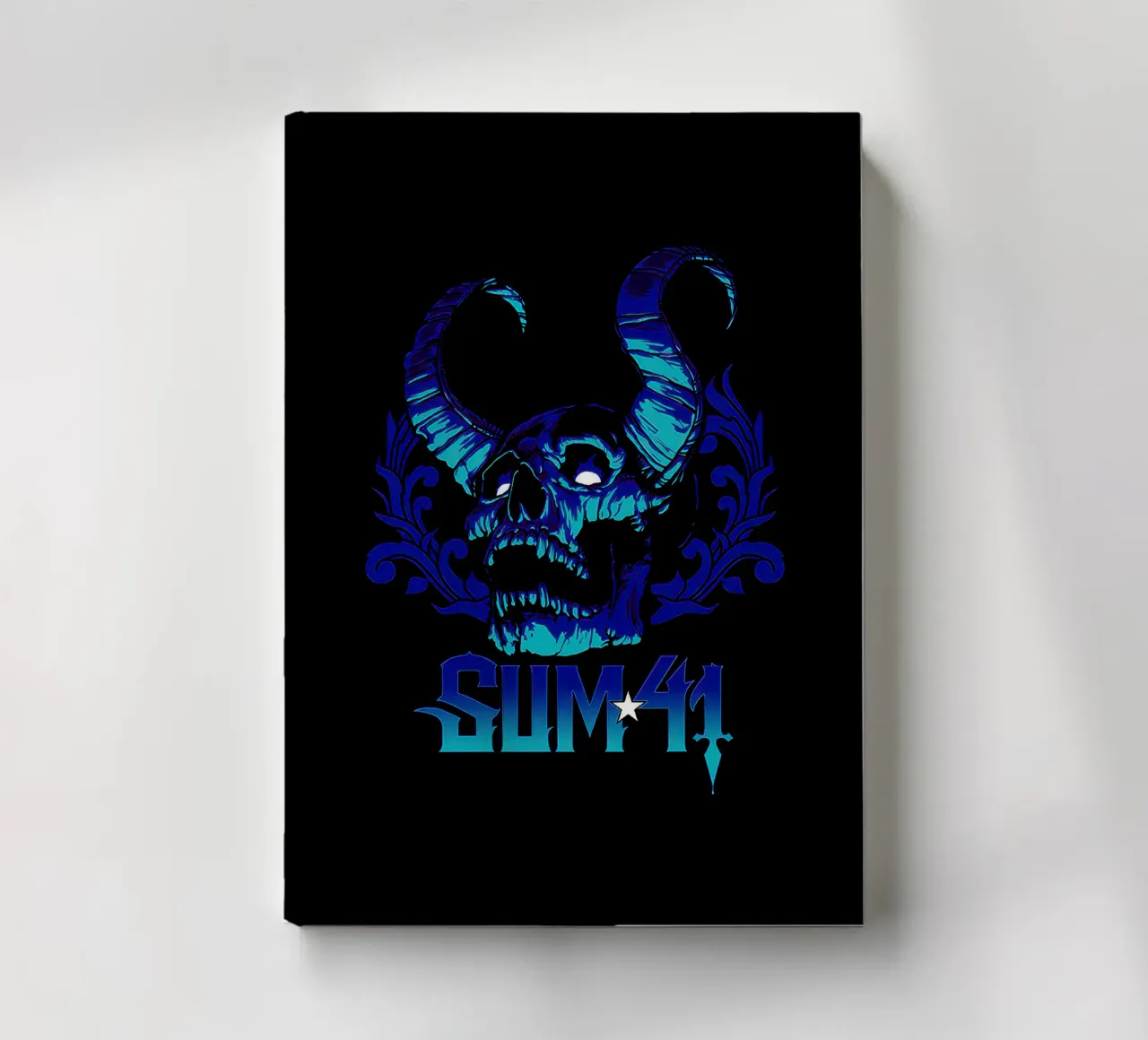 Sum 41 Blue Itin notebook by lindacleveland