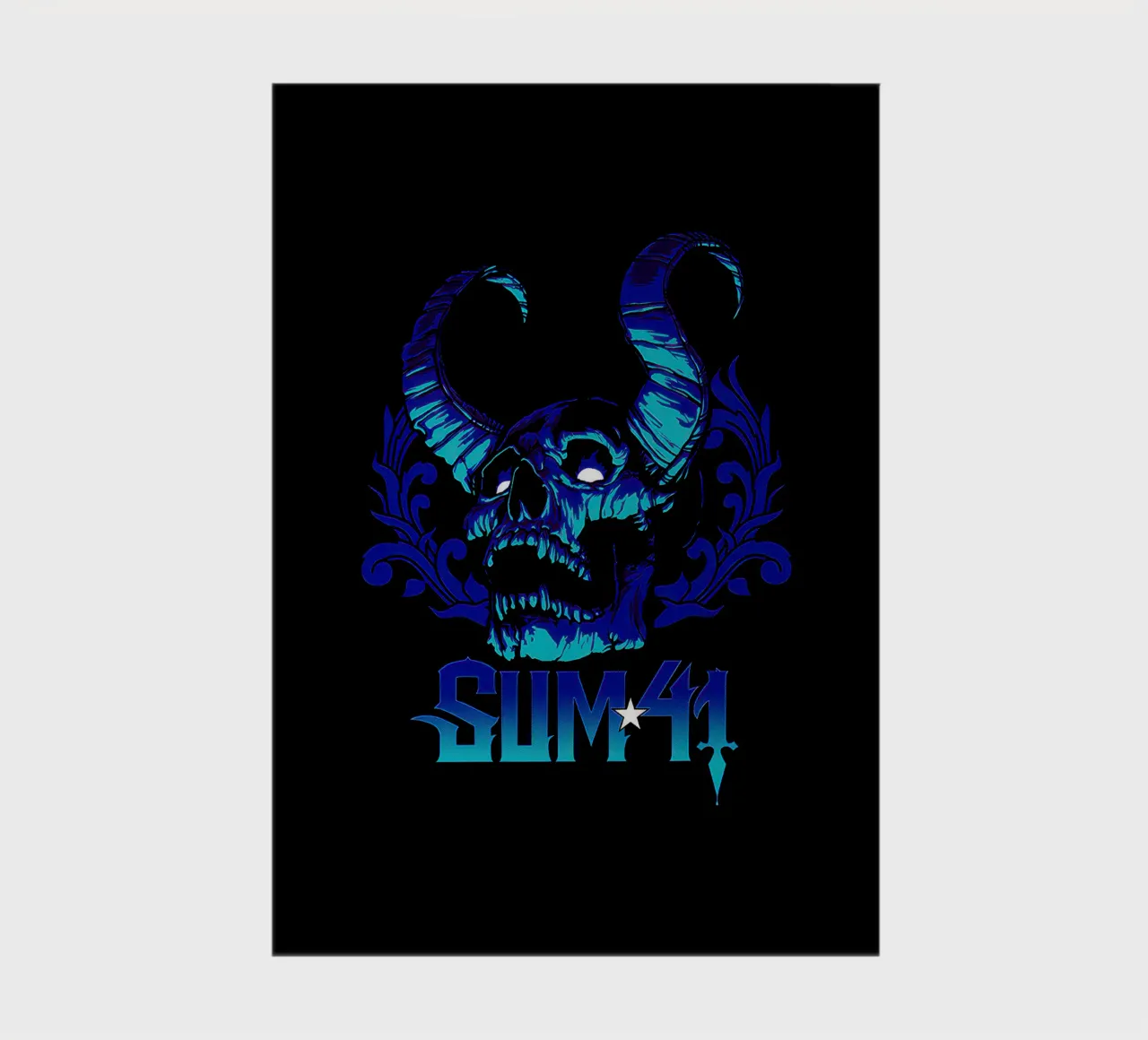 Sum 41 Blue Itin notebook by lindacleveland