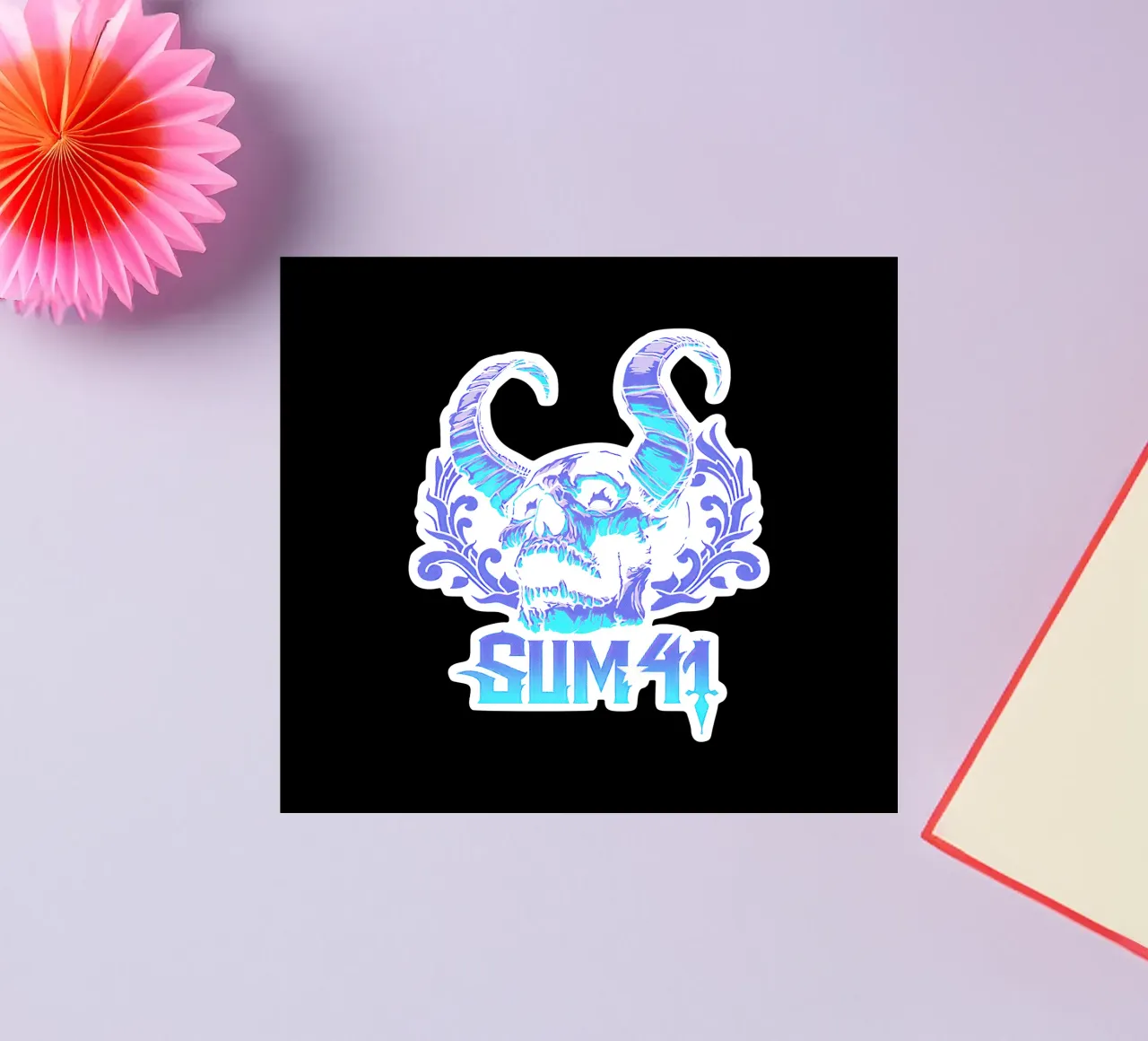 Sum 41 Blue Itin adesivo da lindacleveland