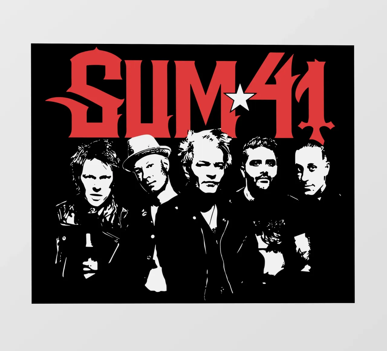 Sum 41 Contrast Portrait pellicola backlit da lindacleveland