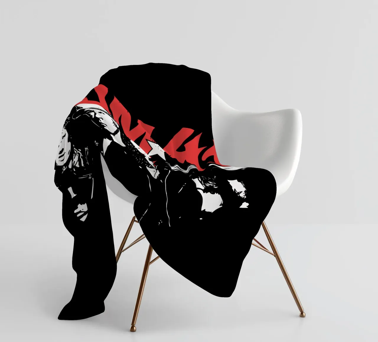 Sum 41 Contrast Portrait coperta in pile da lindacleveland