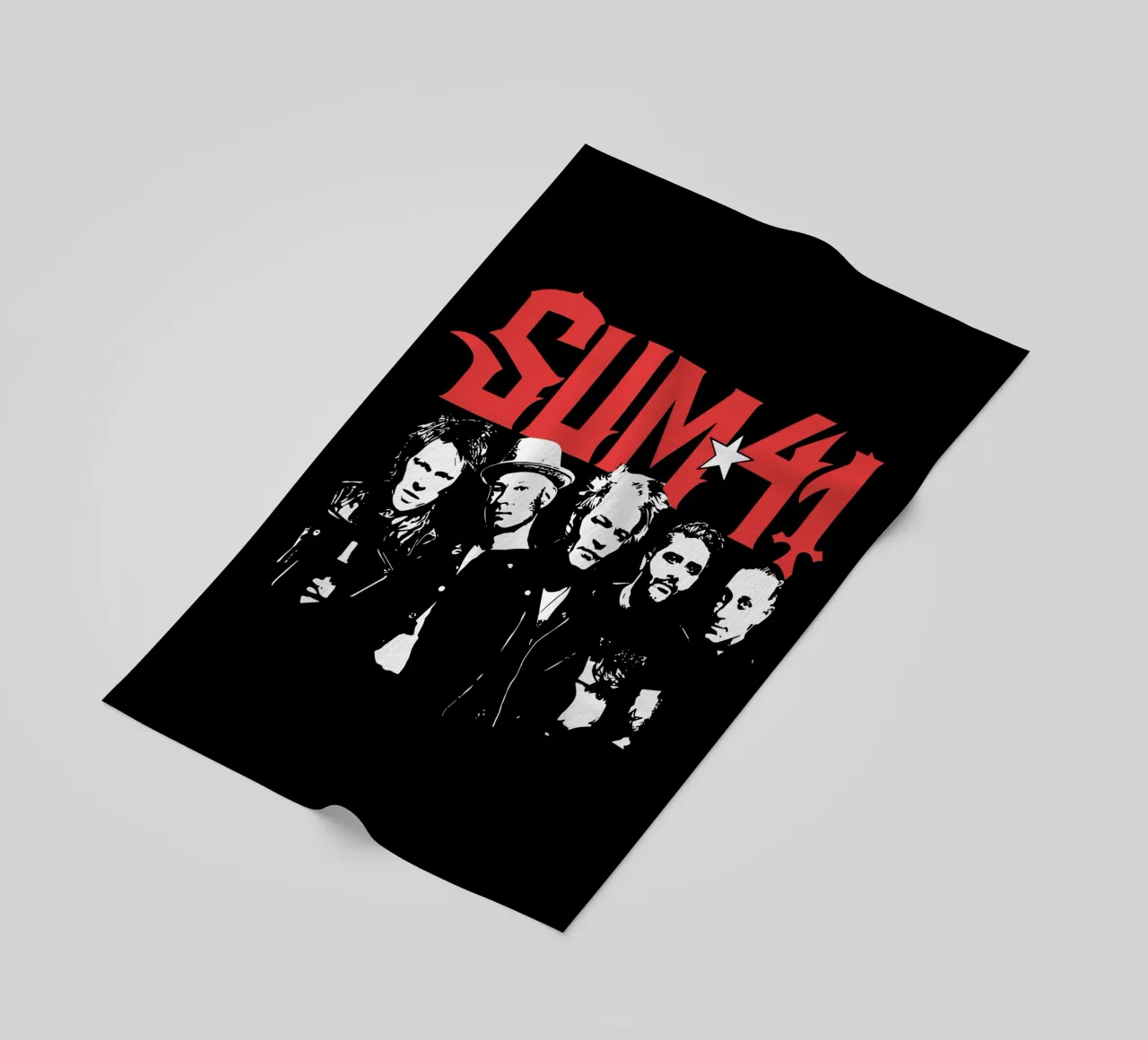 Sum 41 Contrast Portrait telo mare da lindacleveland