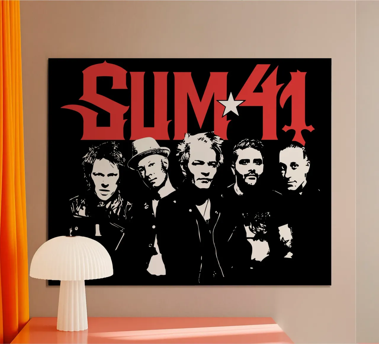 Sum 41 Contrast Portrait carta hahnemühle da lindacleveland