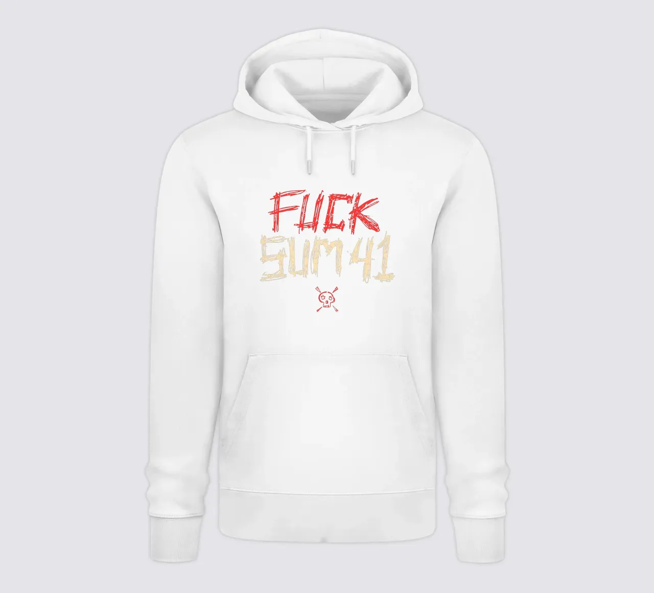 Sum 41 Fck felpa con cappuccio da lindacleveland