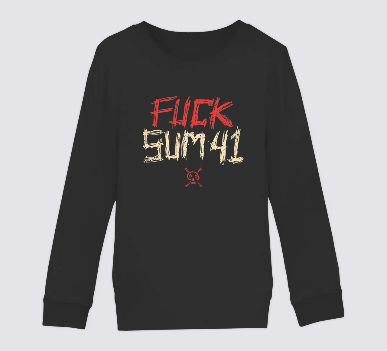 Sum 41 Fck felpa bambino da lindacleveland