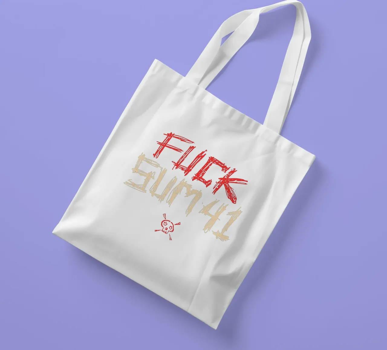 Sum 41 Fck borsa in juta da lindacleveland