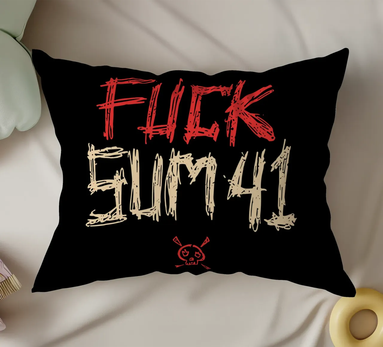 Sum 41 Fck cuscino da lindacleveland