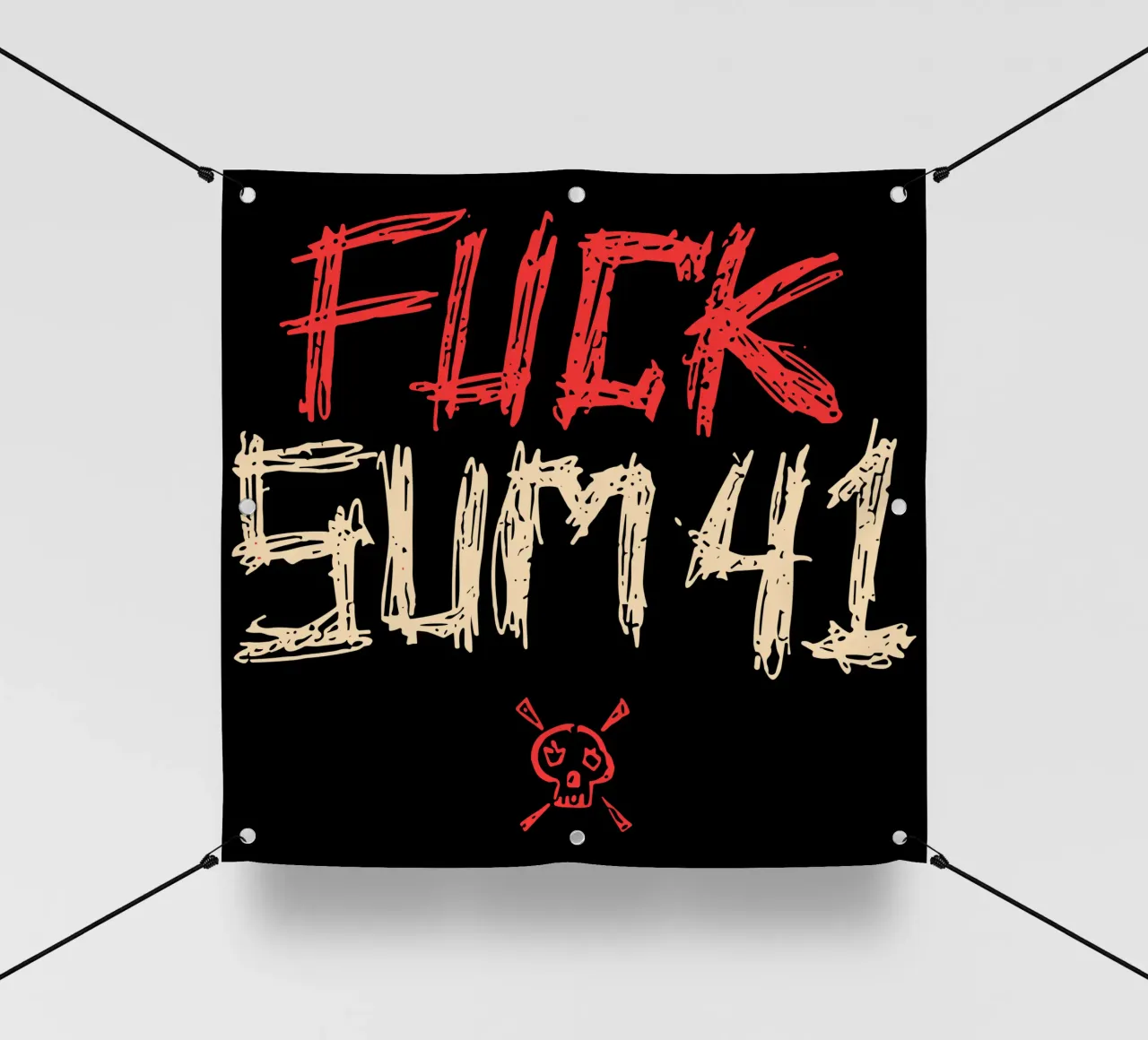 Sum 41 Fck telo in pvc da lindacleveland