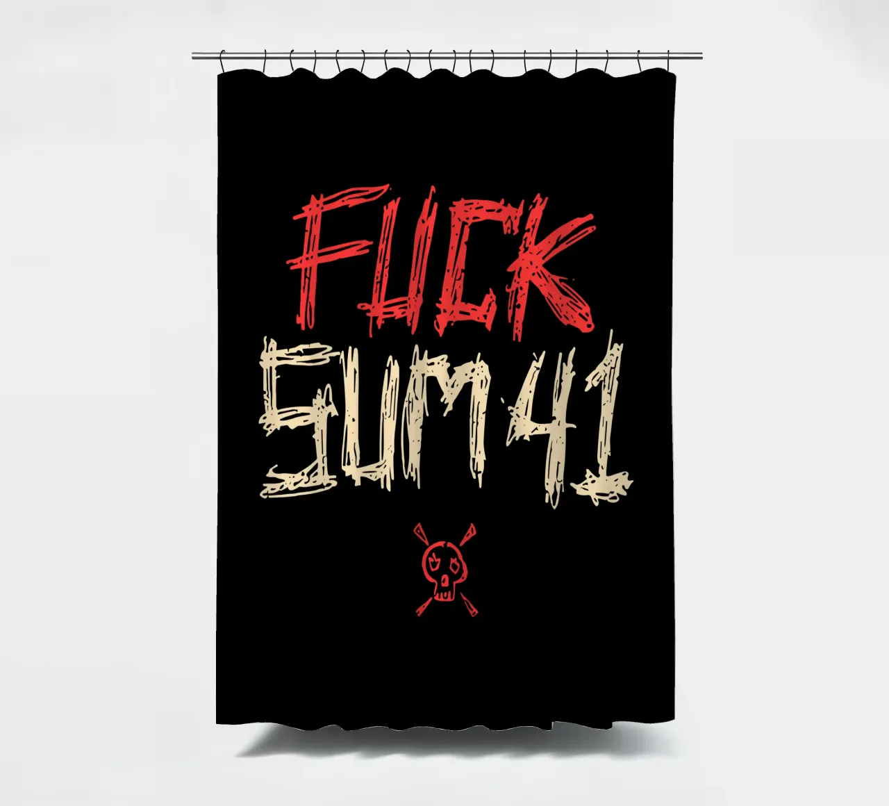 Sum 41 Fck tenda da doccia da lindacleveland