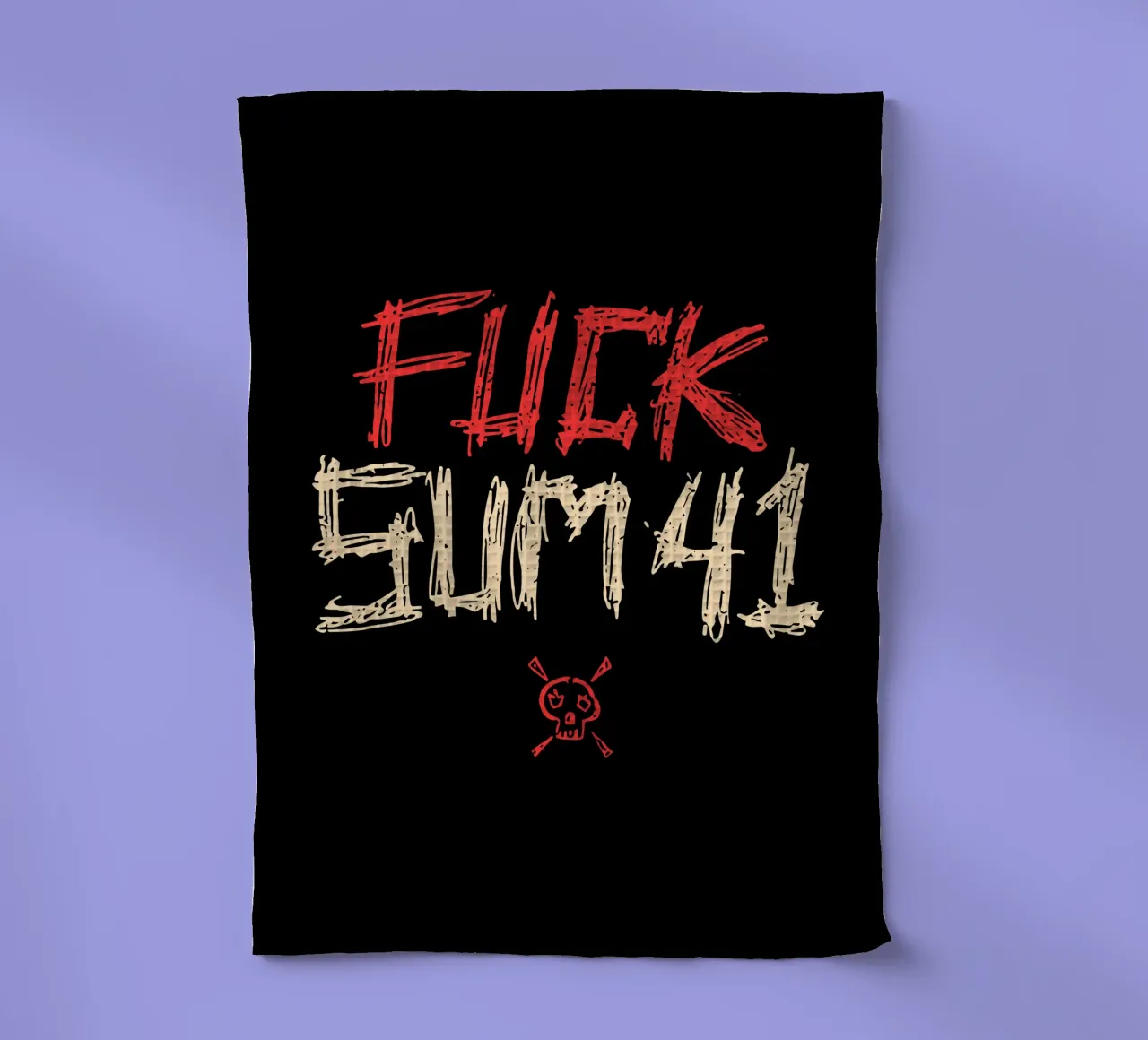 Sum 41 Fck canovaccio da cucina da lindacleveland