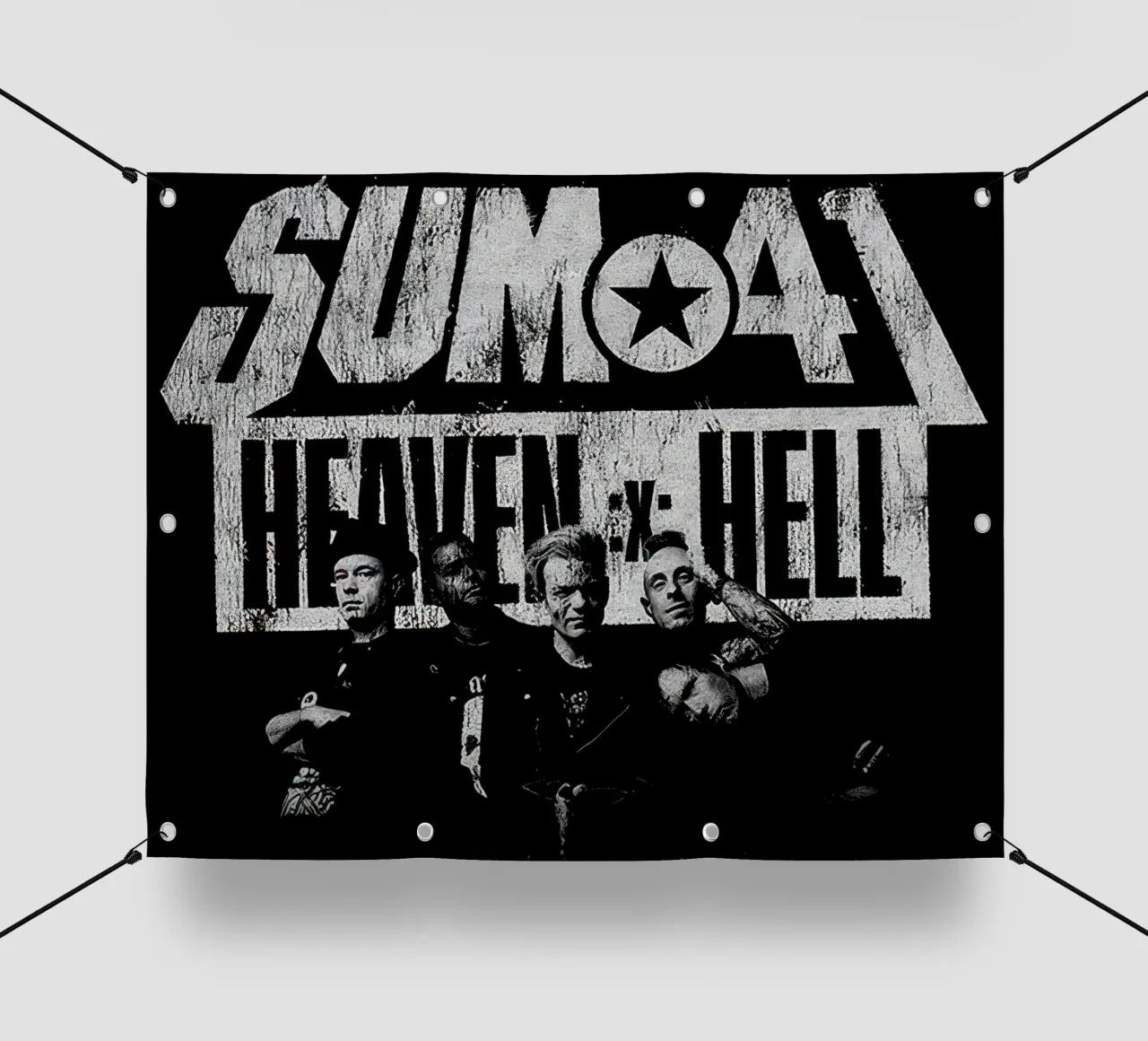 Sum 41 Heaven x Hell telo in pvc da lindacleveland