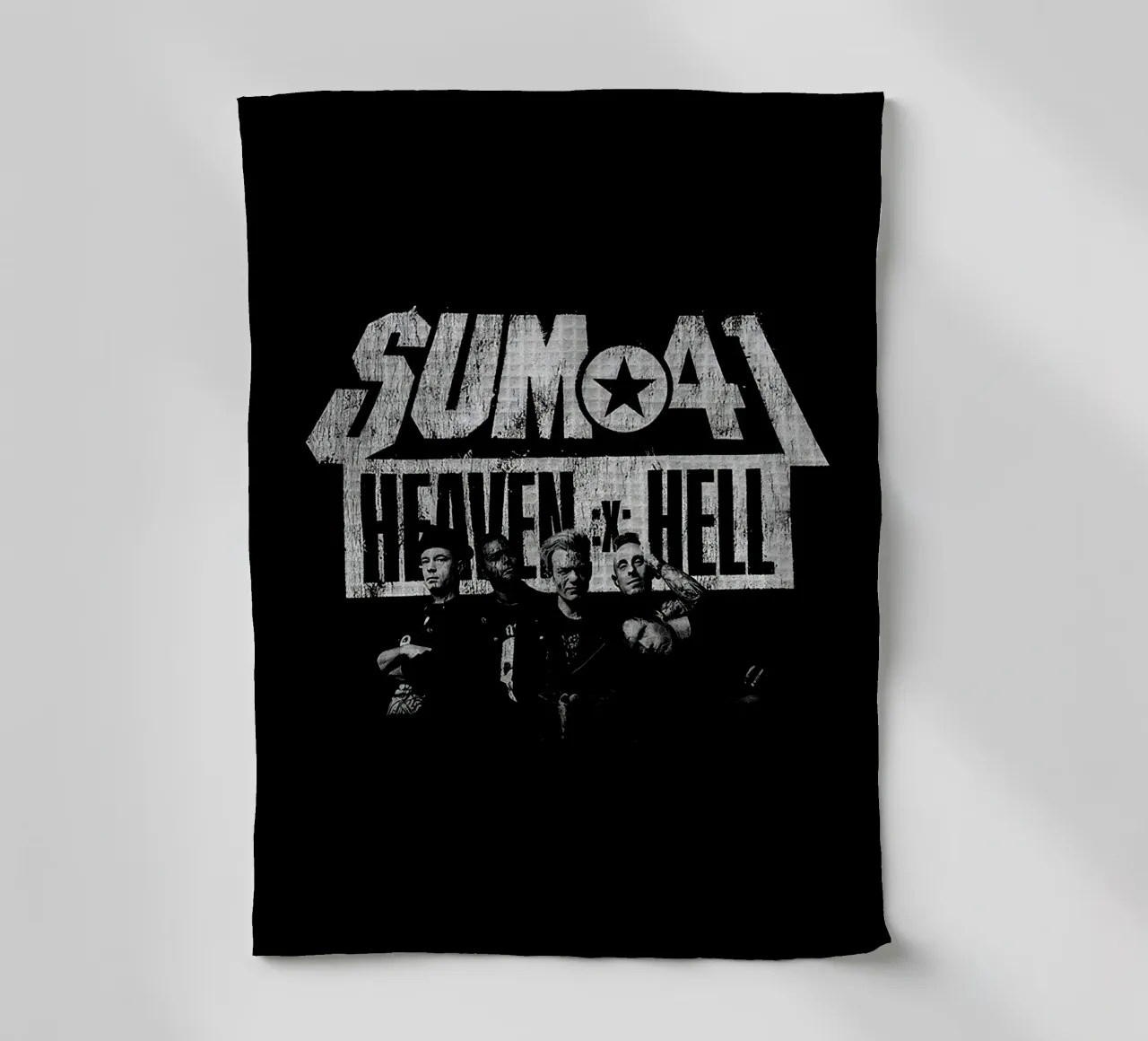 Sum 41 Heaven x Hell canovaccio da cucina da lindacleveland