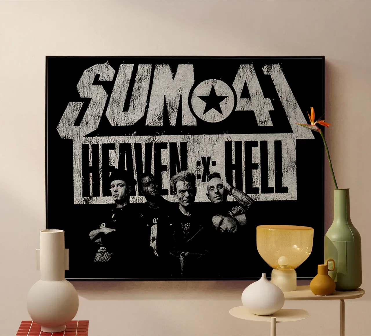 Sum 41 Heaven x Hell plexiglass da lindacleveland