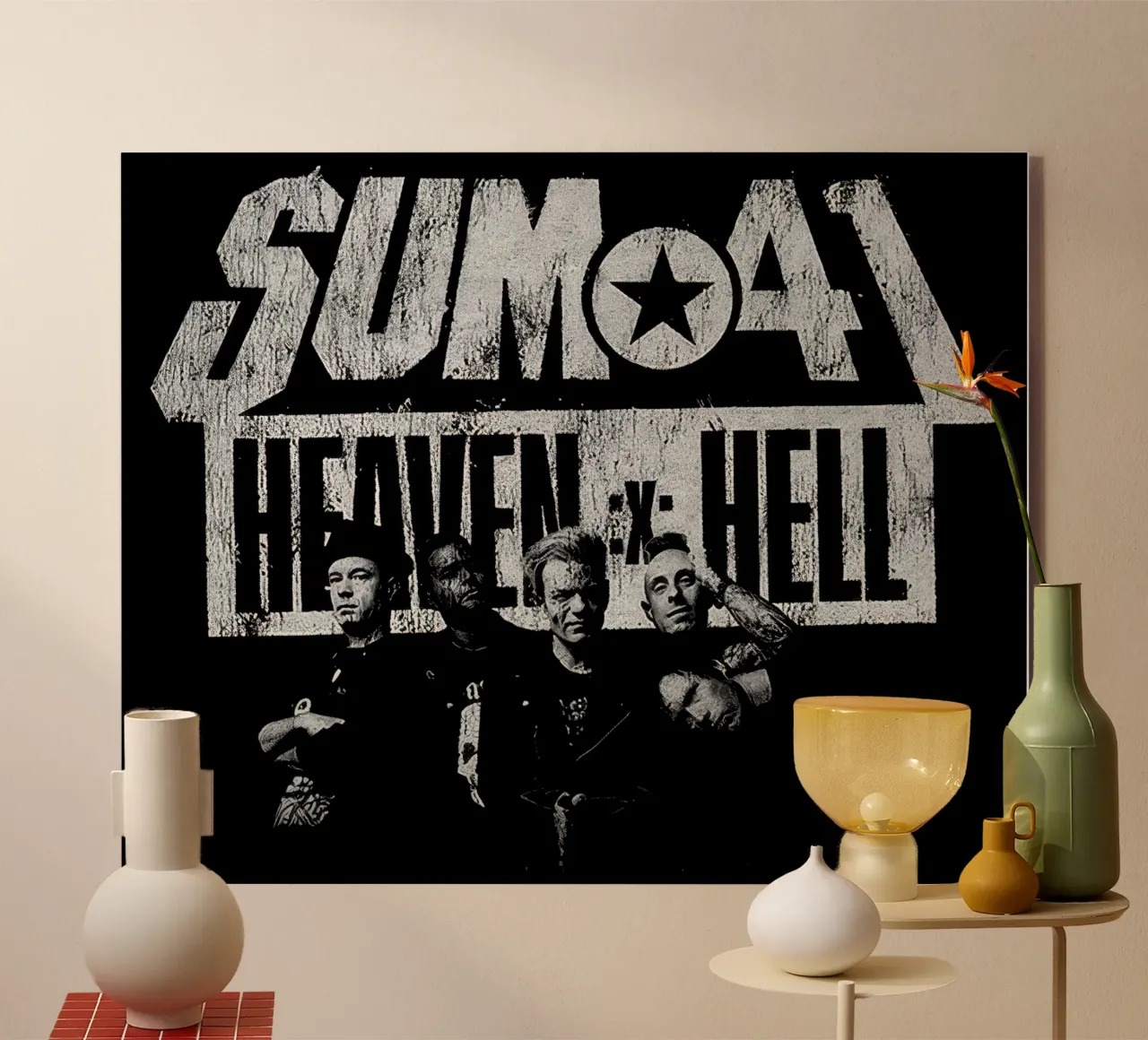 Sum 41 Heaven x Hell plexiglass da lindacleveland