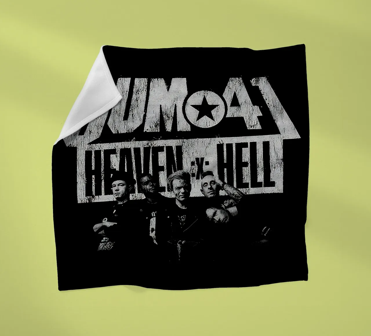 Sum 41 Heaven x Hell fleecedeken van lindacleveland