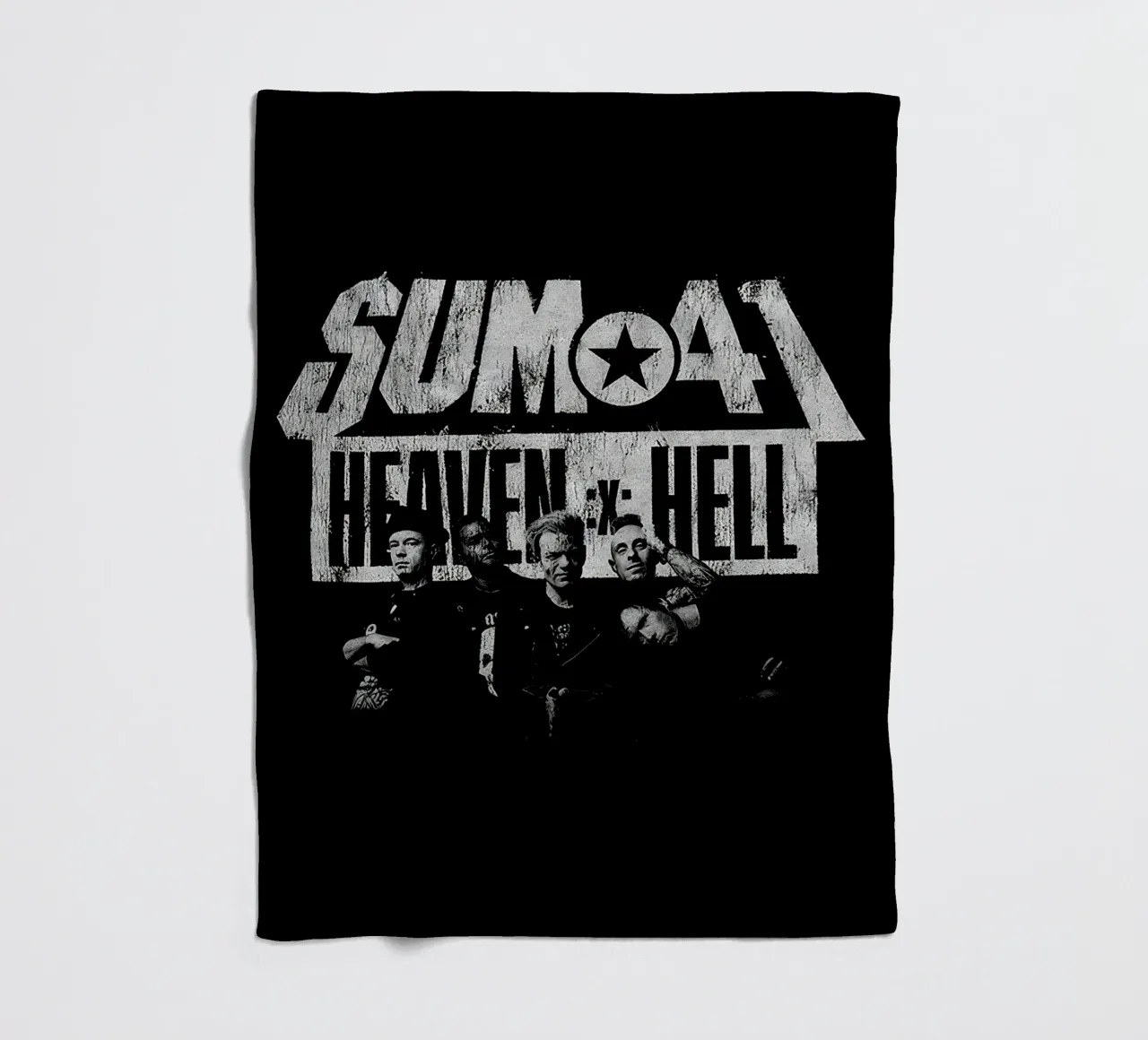 Sum 41 Heaven x Hell fleecedeken van lindacleveland