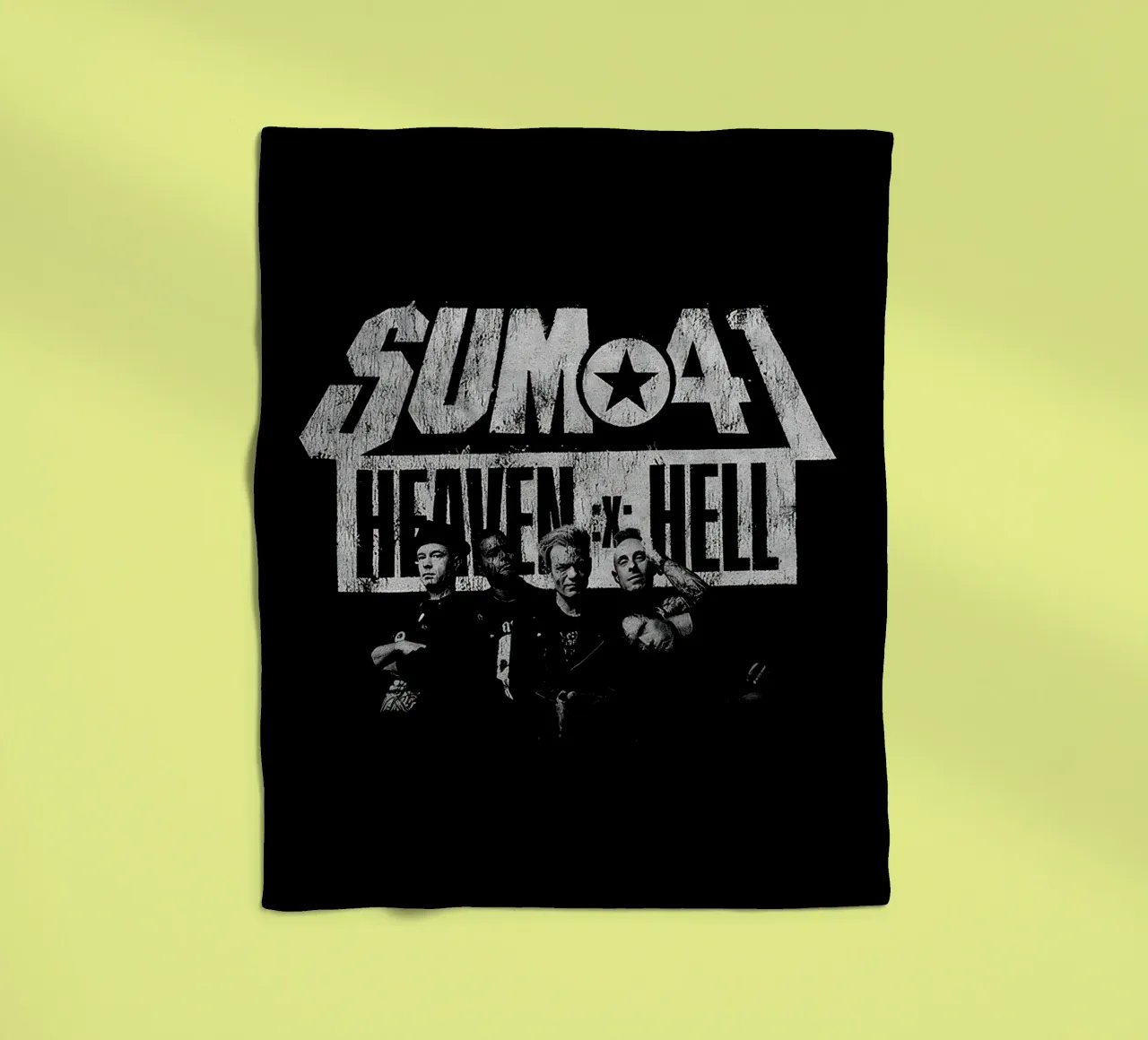 Sum 41 Heaven x Hell fleecedeken van lindacleveland
