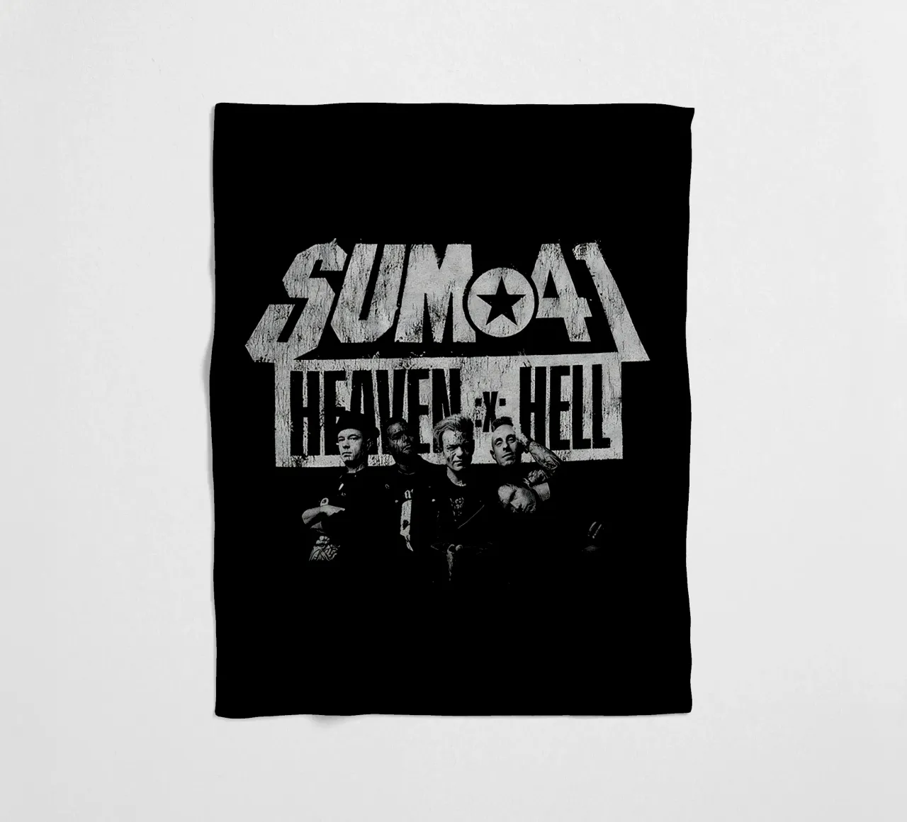 Sum 41 Heaven x Hell fleecedeken van lindacleveland